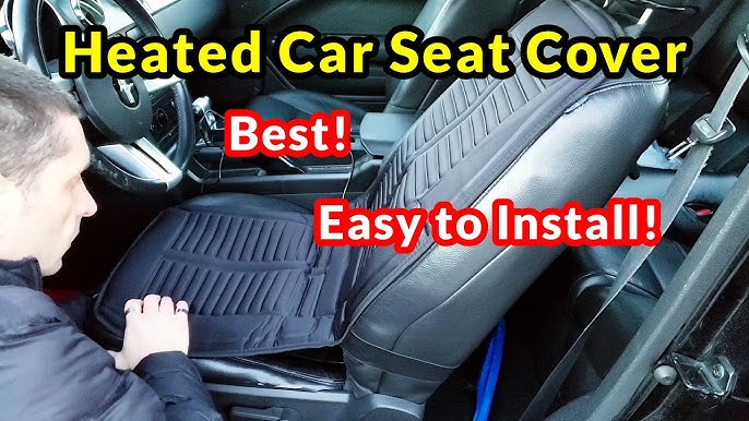 Heated Car Seat Cover with Fast-Heating Technology – HelloMynt