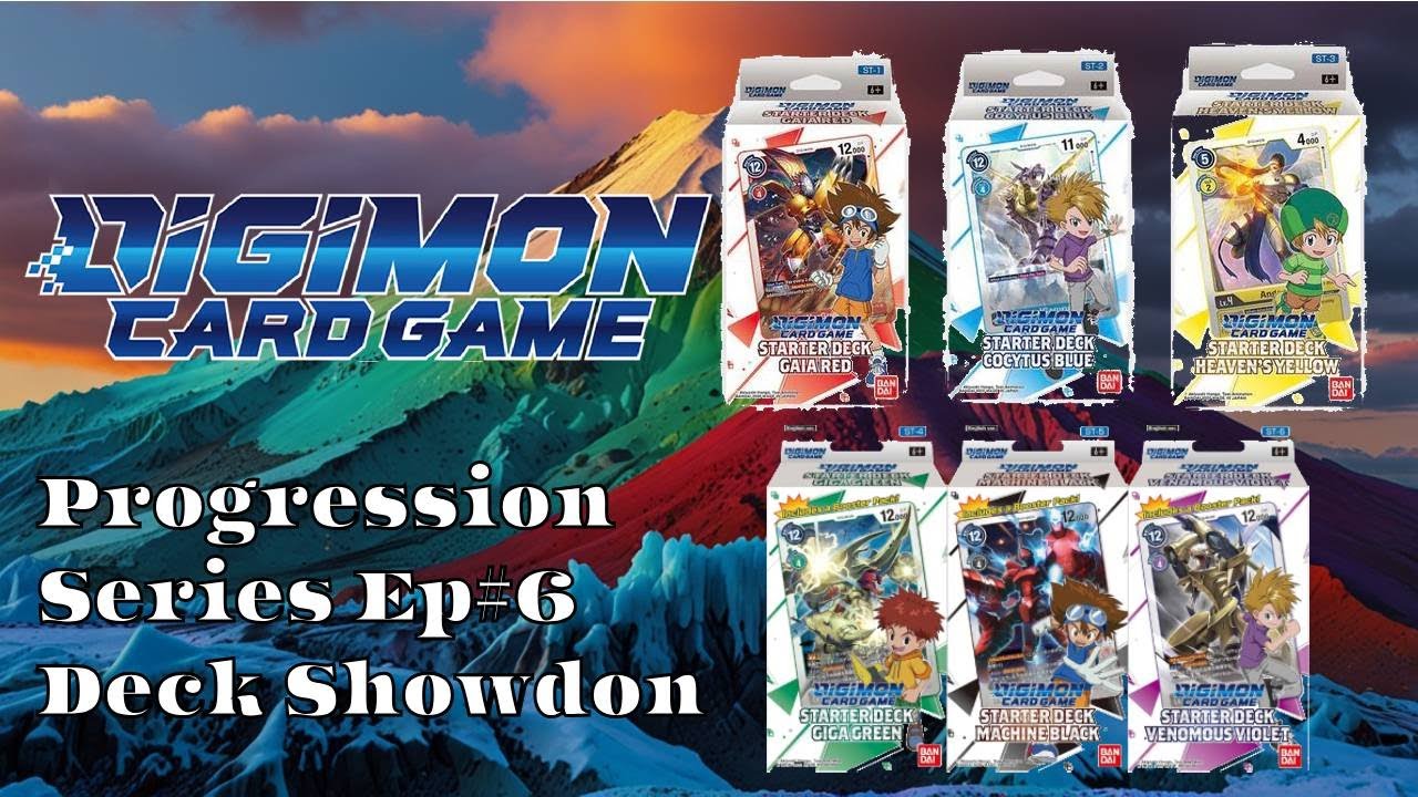 Digimon TCG Progression Series Ep6 : Deck Showdon