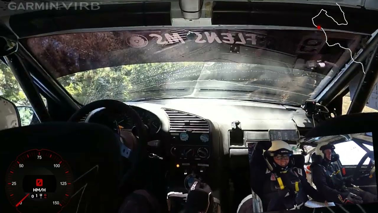 Marknadsnatta SS1 2025, intercom strul, rullning Oskar/Caroline Palm BMW Grp E 