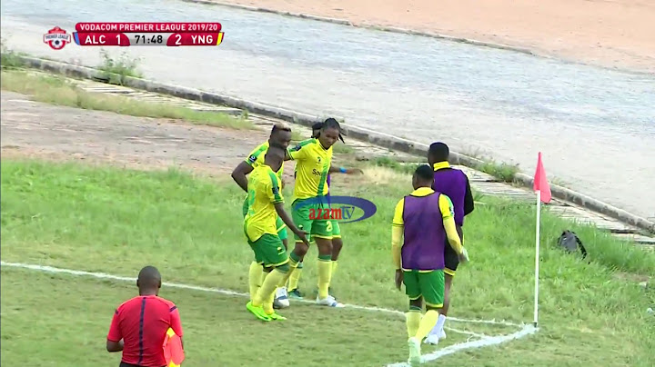MAGOLI | ALLIANCE FC 1-2 YANGA SC (VPL - 29/11/2019)