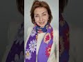 Как носить платок из шерсти? На примере хитрых платков в двух расцветках (часть 1). Каталог ⤵️