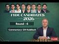 GM Naiditsch: Candidates Round 6 Live and more #chess #livechess #chessgame