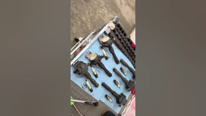 BMW problems 🤭 #technician #bmw #mechanic #trending #2025 #tools plugs were overdue 4 a changin 😆🔧🎣🏁