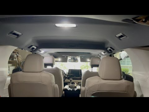 Sienna Hybrid Interior LED upgrade