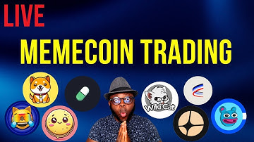 Meme Coin Trading Live: Top Meme Coins Exploding Now! Brett Coin, Wiki Cat Coin, Crepe Coin & More