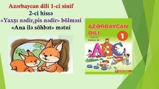 Azərb dili 1-ci sinif 2-ci hissə Ana ilə söhbət (səh 50)