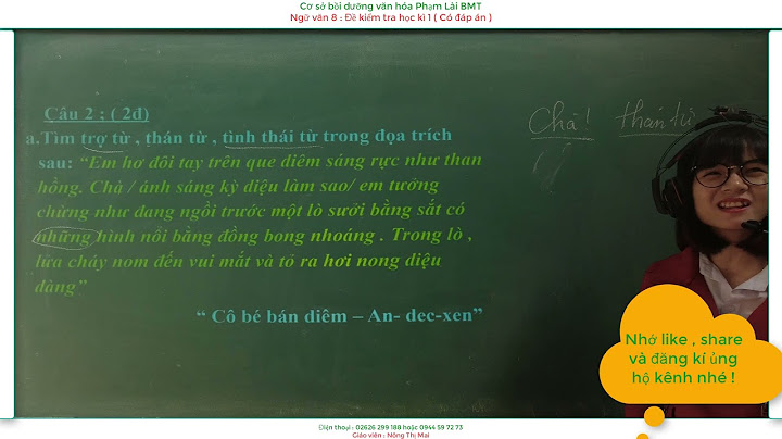 Đề thi văn 8 học kì 1 có đáp án