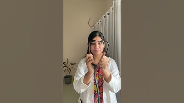 Easy ways to use a stethoscope! #doctor #dermat #stethoscopelover