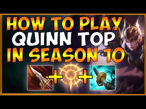 HOW TO WIN WITH QUINN TOP IN SEASON 10 (COMEBACK FROM LOSING LANE) - League Of Legends