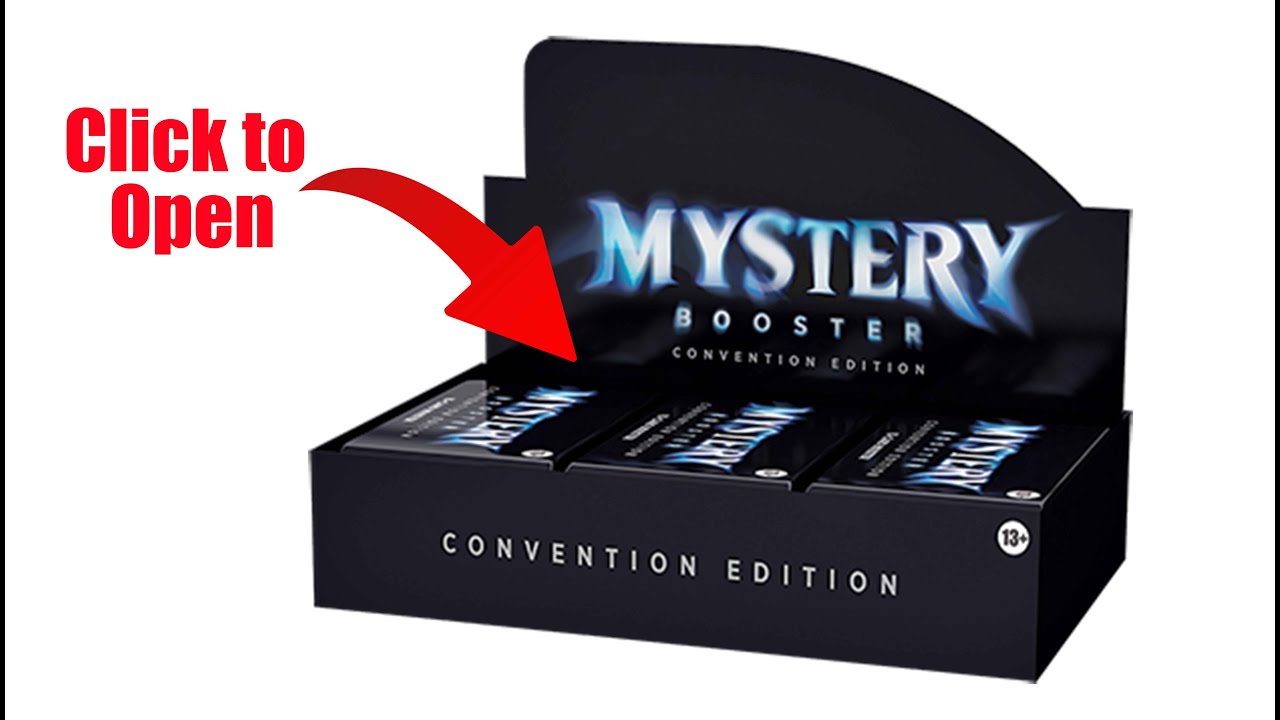Mystery Booster Box Opening Convention Edition - YouTube