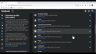 How to Download a Copy of Your Facebook Page's Data