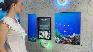 Personalized content triggering using XR-2 RFID drivers | Sea Aquarium application screenshot 1