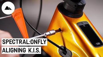 Canyon Spectral:ONfly | How to align the KIS steering stabilizer