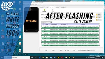 How To Fix White Screen After Flashing Any Android Phone|| Sp Flash Tool Error|| Fix Blank Screen