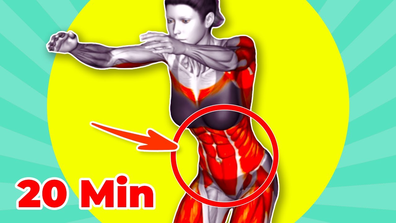 ➜ Избавьтесь от ЖИРА НА ЖИВОТЕ за 2 НЕДЕЛИ ➜ Попробуйте эту мощную тренировку стоя!