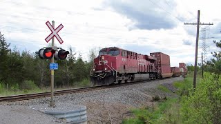 CPKC in Lonsdale May 10, 2024. Two Eastbound Trains in One Day. Awesome Locations.