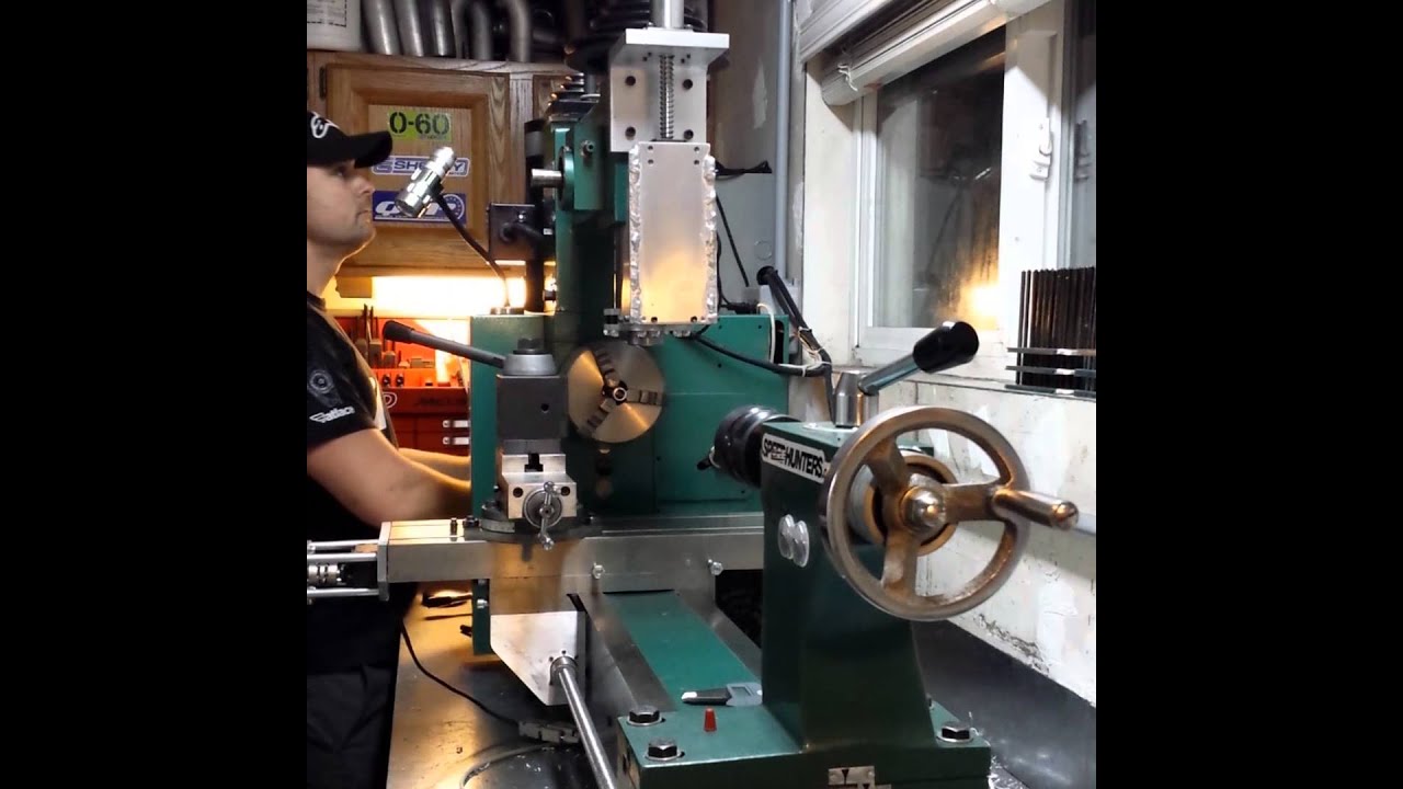 Grizzly 9729 CNC Conversion Z Axis Tuned XY YouTube