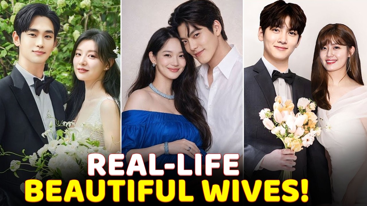 10 самых красивых жен корейских актеров сериалов в реальной жизни || Джи Чан Ук || Ким Су Хён || ...