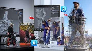 Instagram trending new 3d Ai photo editing | How To Create Figurine Ai Model 