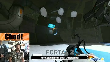 Portal 2 Live Walkthrough with Chad-Part 54