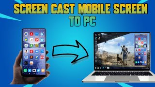 Screen cast your smartphone screen to your PC |Windows 7 ||TECH CYBER screenshot 4