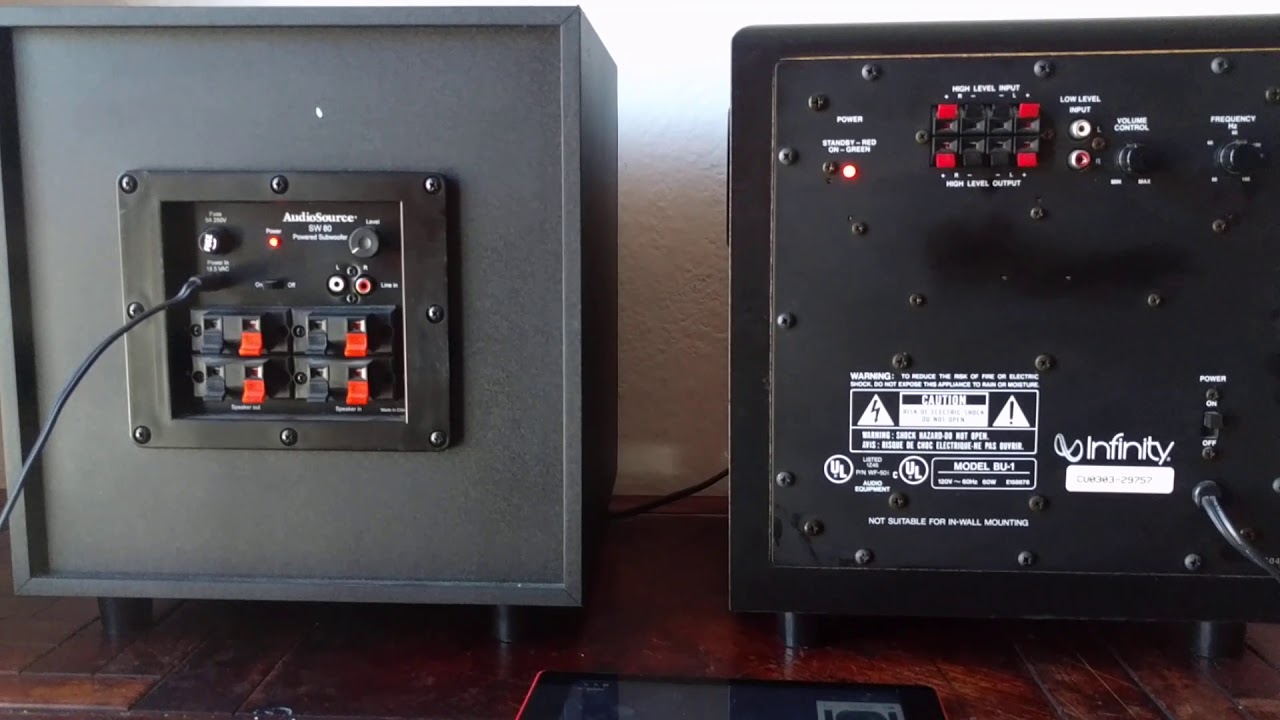 audiosource subwoofer