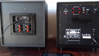 Match Highlights SUBWOOFERS AUDIO SOURCE E INFINITY