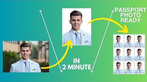 Make Passport Size Photo from Any Photo Using Canva | Easy Canva Tutorial