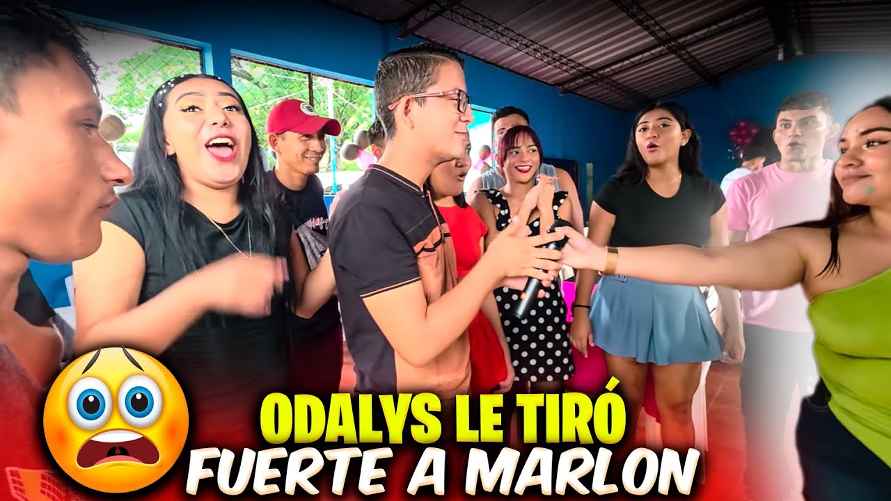 No pararás de reír con las tiraderas de Marlon VS Odalys. Tópelo salió al rescate