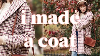 I Made a Coat! Sew My First DIY Coat with Me!