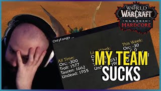 ORC LOSS IS AN INSIDE JOB | WoW Classic Hardcore Highlights #3