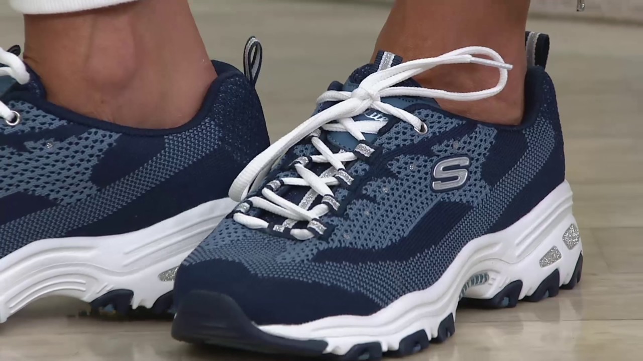 qvc skechers ladies trainers