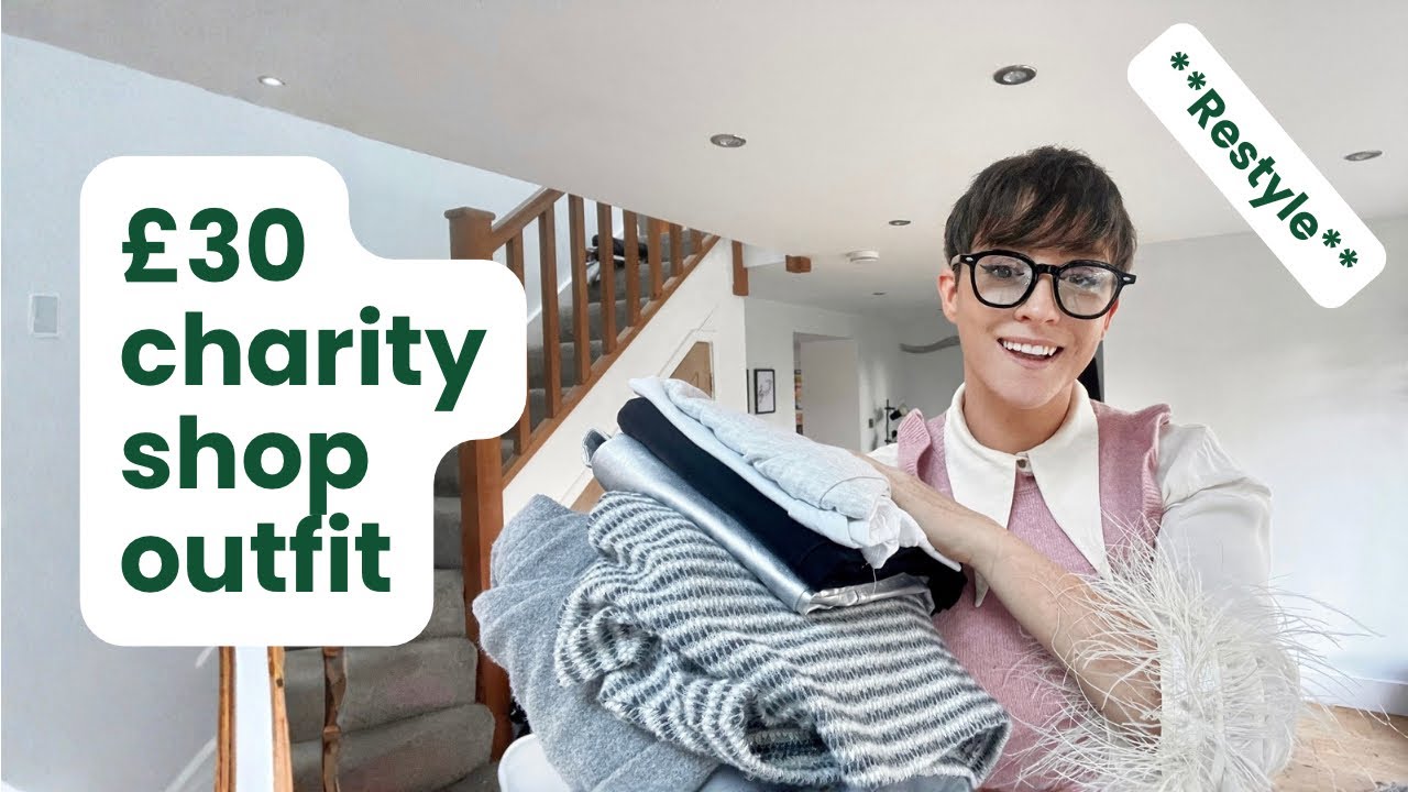 £30 charity shop capsule wardrobe challenge: Stephanie