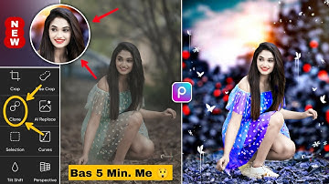 PicsArt CB Background Photo Editing | PicsArt Se Background Kaise Change Kare | PicsArt new Editing