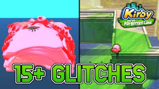 15+ NEW GLITCHES In Kirby and the Forgotten Land