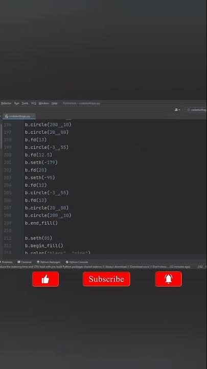 Draw Baby Doll | Python project & How to Make baby doll in Python ...