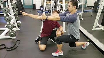 Iso Split Squat Pallof Press