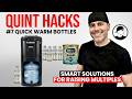 How to Warm Baby Bottles Instantly — The 50/50 Method | Quint Hacks #7