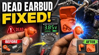 Nothing Earbuds Dead Battery Repair | Deep Discharge Problem Fixed | One Side Not Working Solution