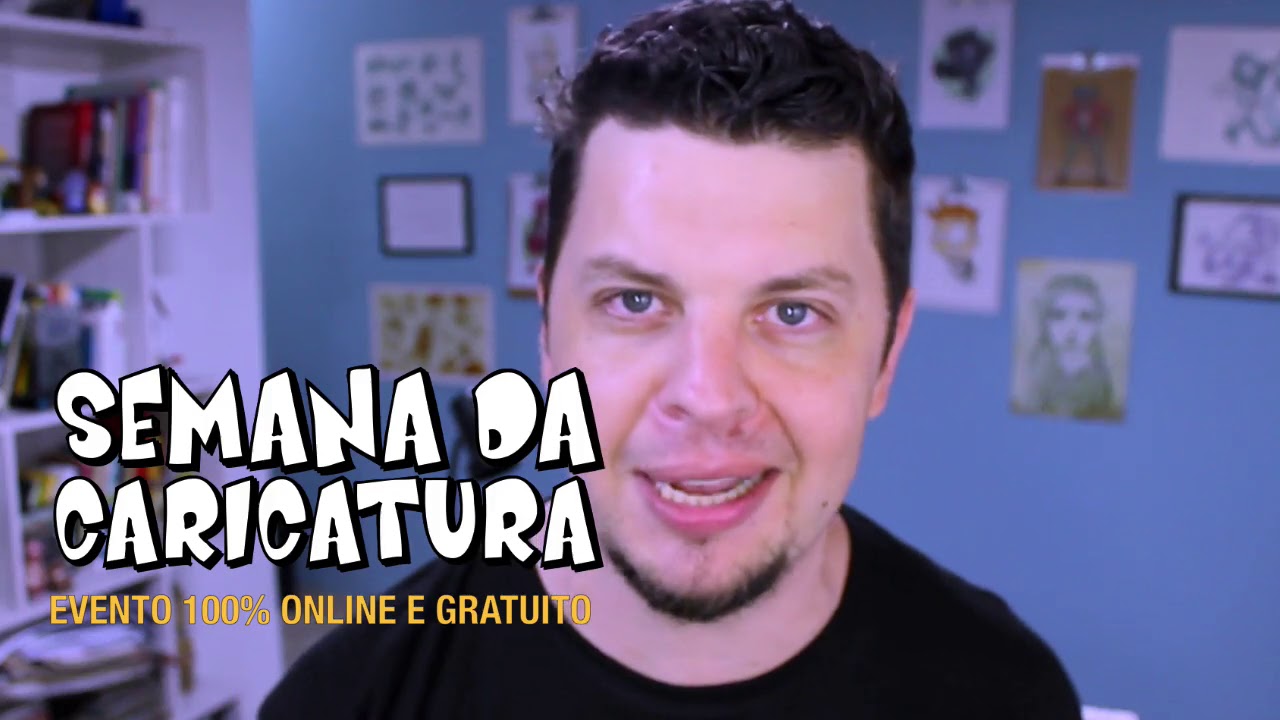 SEMANA DE CARICATURA - DE 4 A 11 DE FEVEREIRO - EVENTO ONLINE