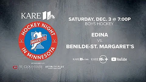 Hockey Night in Minnesota - Dec. 3: Edina vs. Beni...