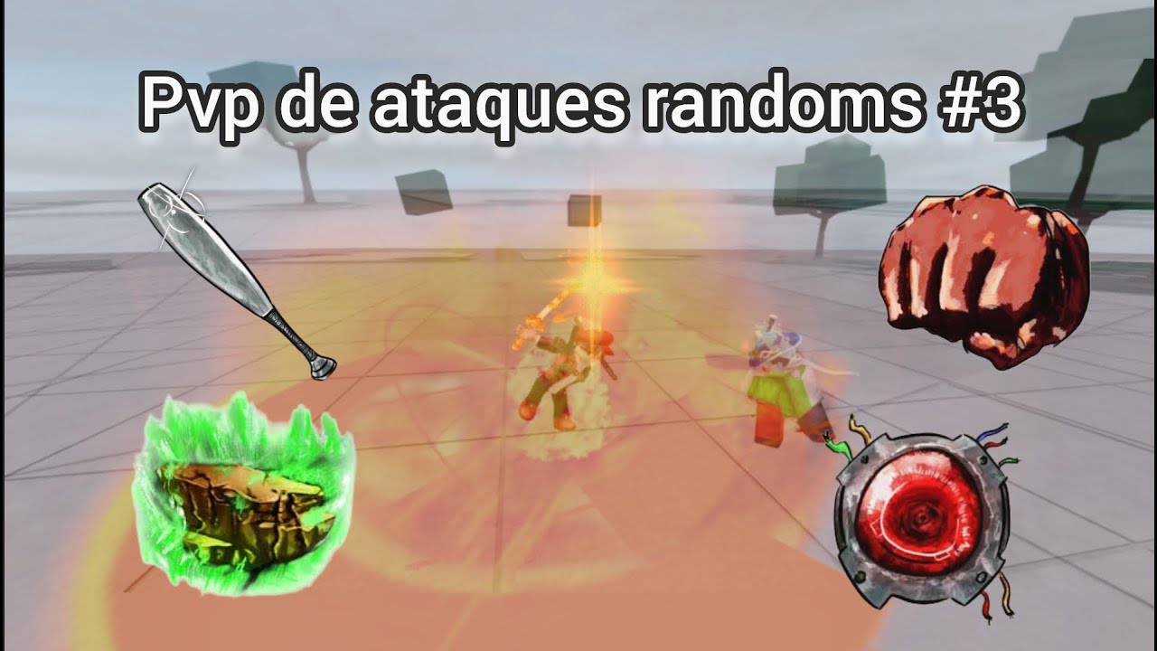 Me quede sin ideas :v | Pvp de Ataques randoms #3 | Tsb Roblox