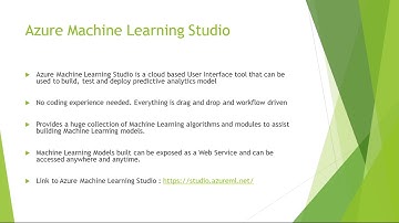 Getting Started with Azure Machine Learning Studio