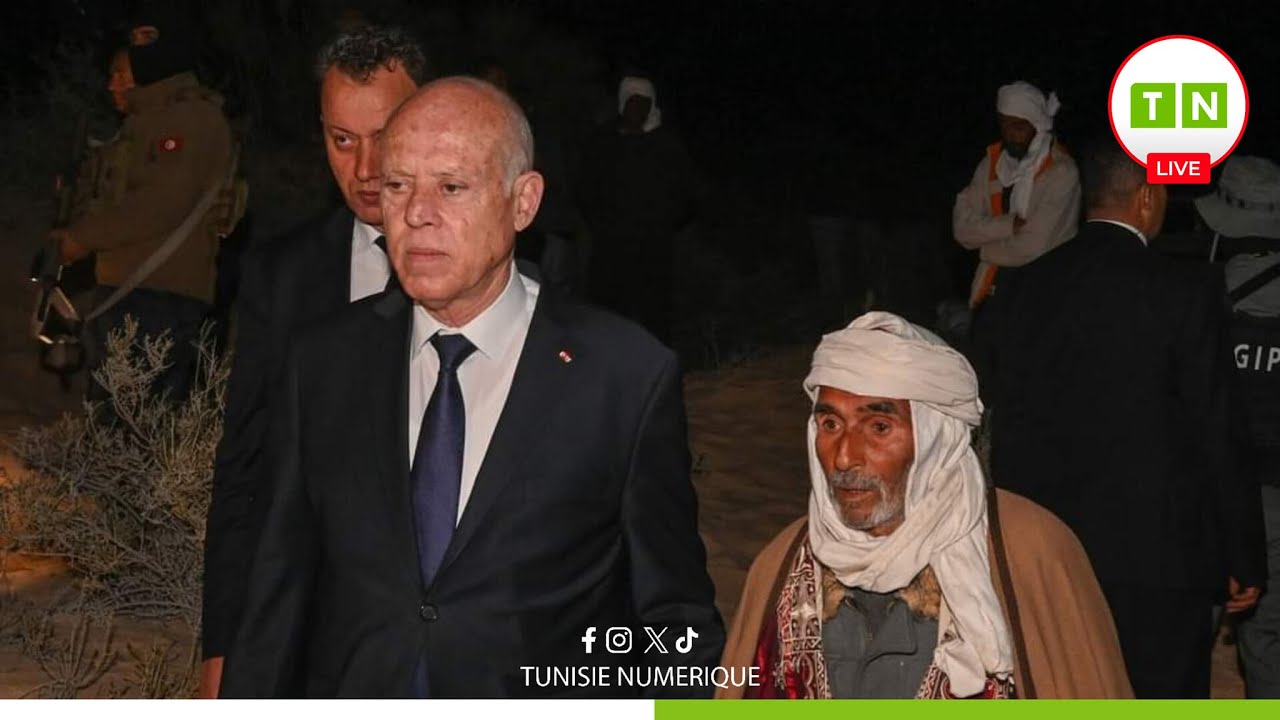 رئيس الجمهورية قيس سعيّد في زيارة غير معلنة  لولاية قبلي