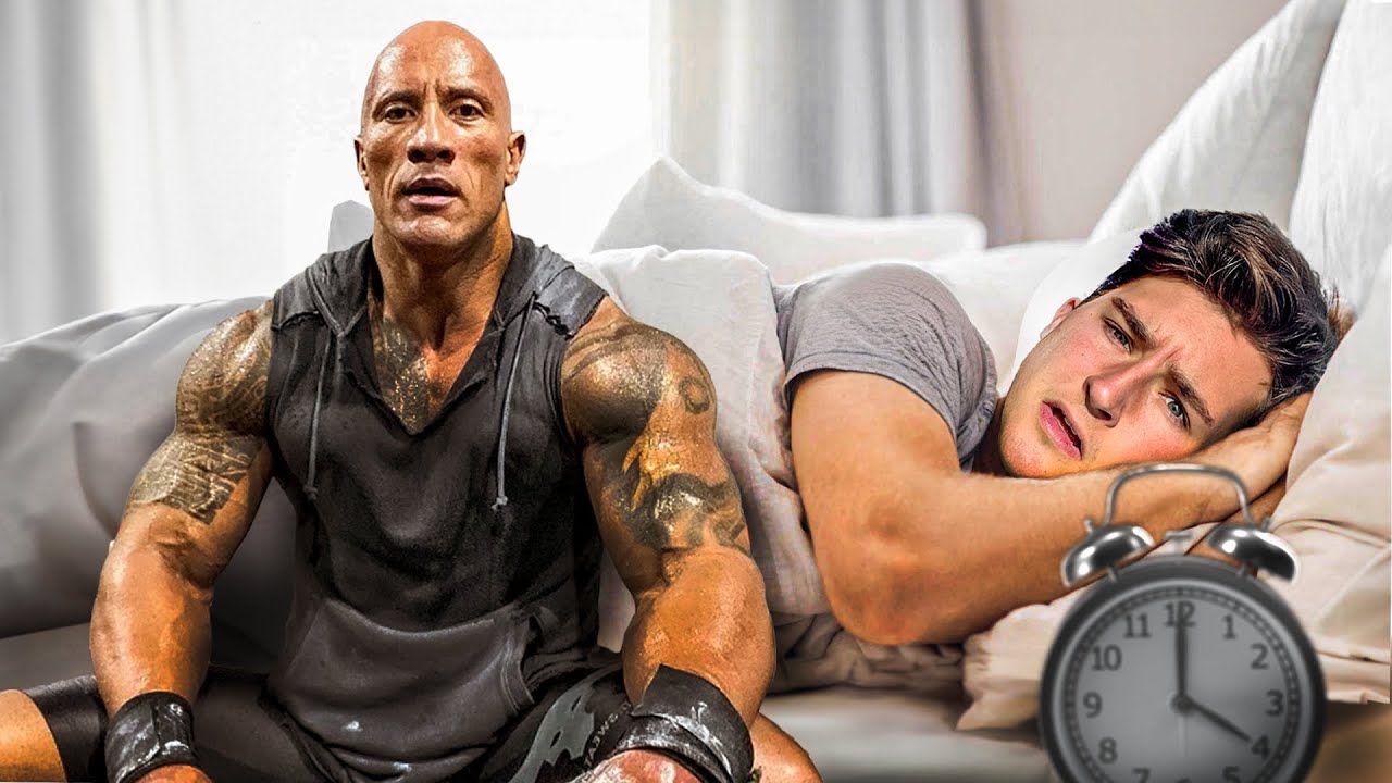 The ROCK CHALLENGED ME to do this for 48 HOURS…. - YouTube