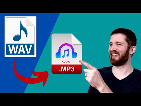 วีดีโอ: ฉันจะแปลงไฟล์ WAV เป็น mp3 ด้วยความกล้าได้อย่างไร