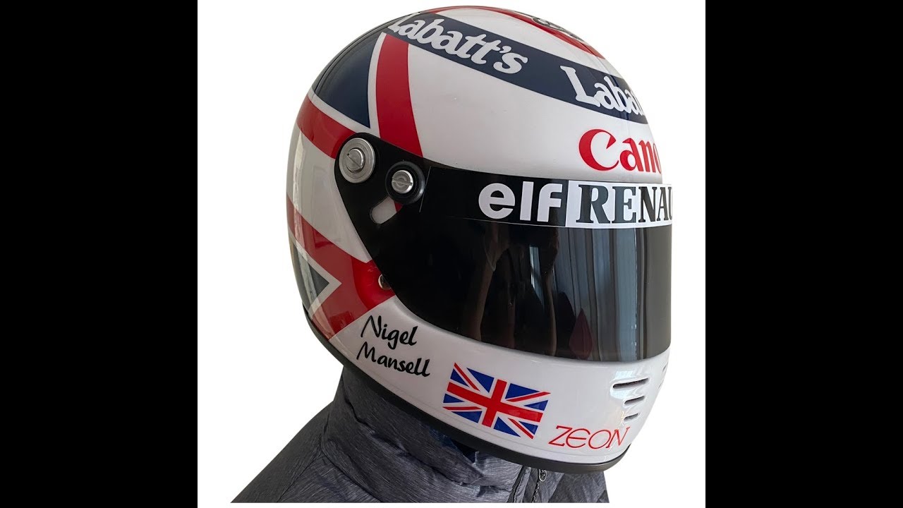 NIGEL MANSELL 1991 F1 REPLICA HELMET FULL SIZE