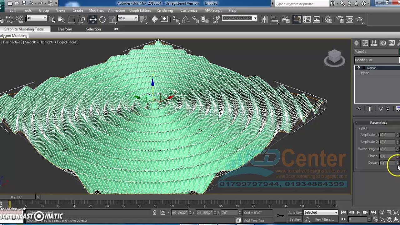 049 Ripple Modifier List part - YouTube