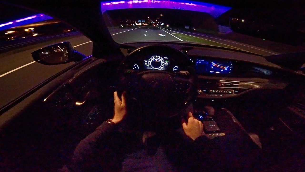 2018 Lexus Ls President Night Drive Pov By Autotopnl