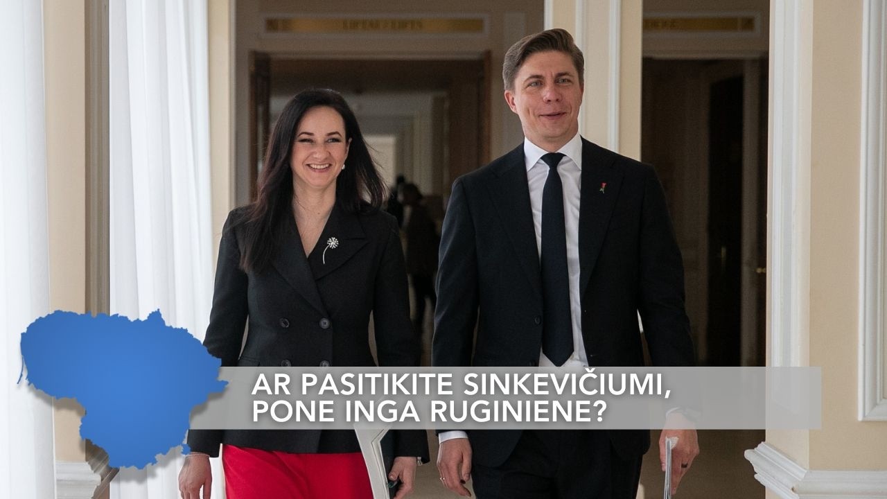 Ar eitumėtė su M. Sinkevičiumi į žvalgybą, ponia I. Ruginiene?